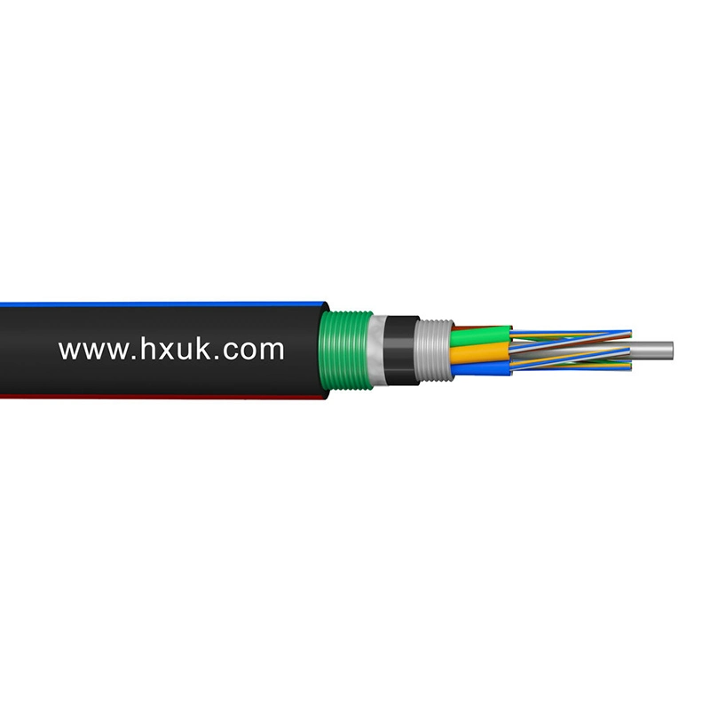 Hot Sale Stranded Loose Tube Armored Double Jacket GYTA53 Fiber Optic Cable