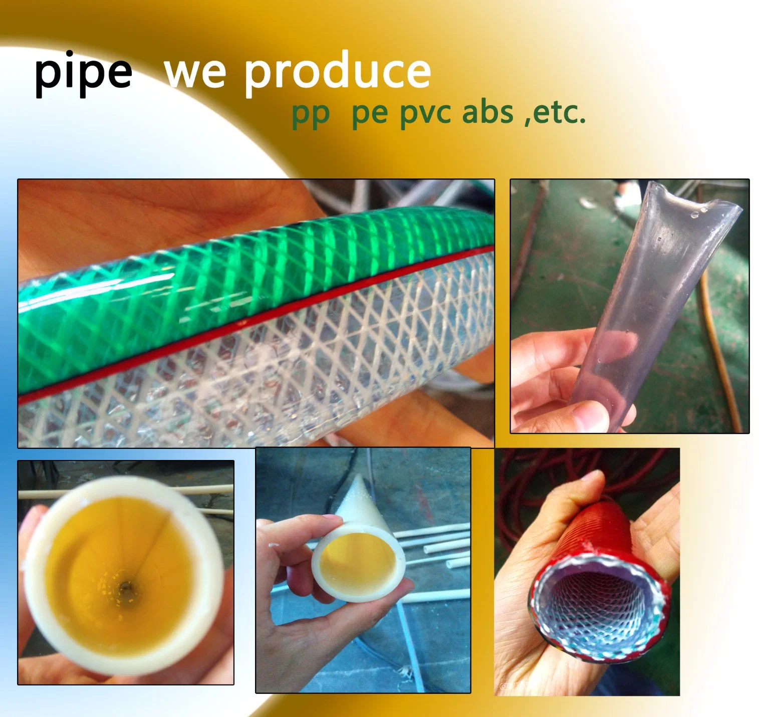 ABS Single Cavity Agricultural Pipe and Construction Pipe Production Line