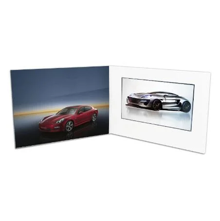 5inch LCD Screen Video Business Card for Car Marketing