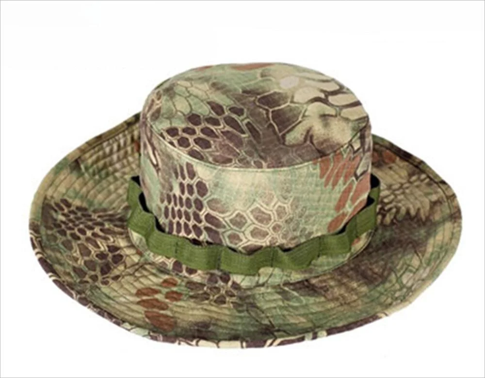 Tactical Training Camouflage Round Brim Bucket Hat