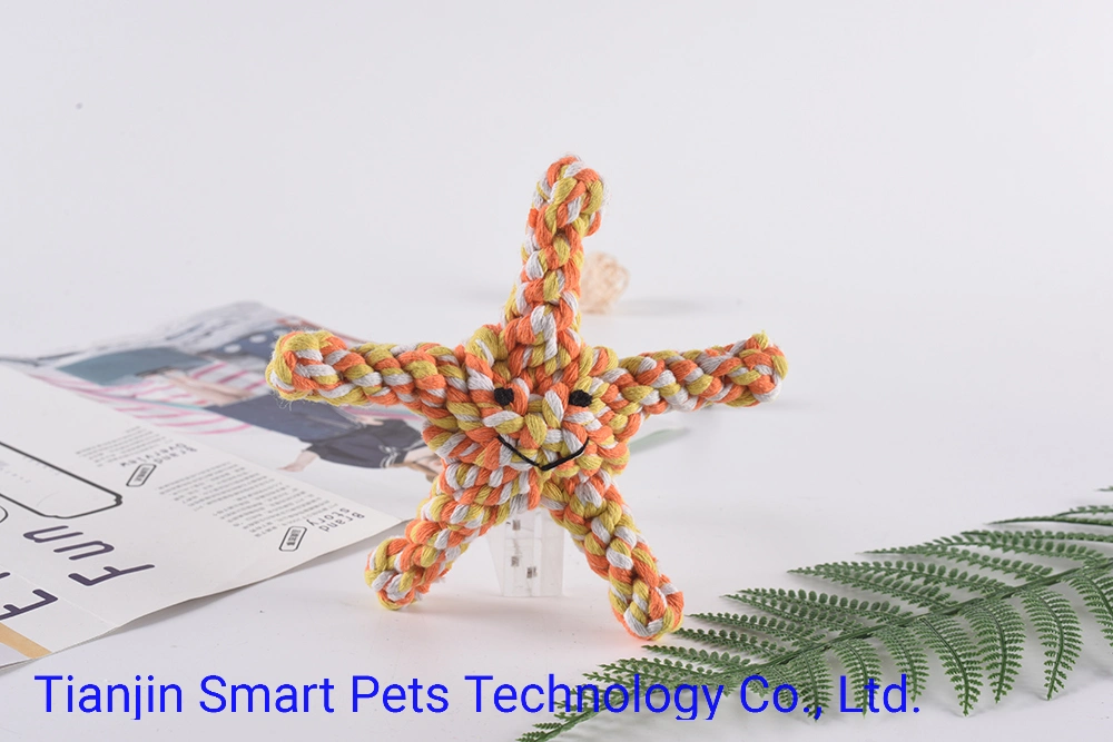 Manufacturer Best Soft Rope Knotted Pet Dog Plush Toy