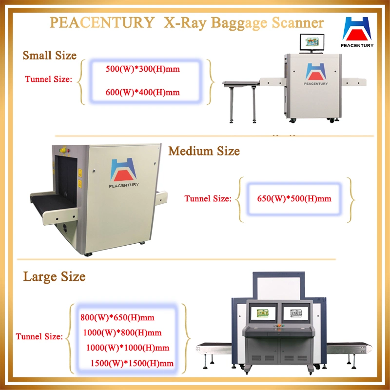 Baggage X-ray Machine X-ray Luggage Scanner Check Equipment Security System and Safety Equipment 5030
