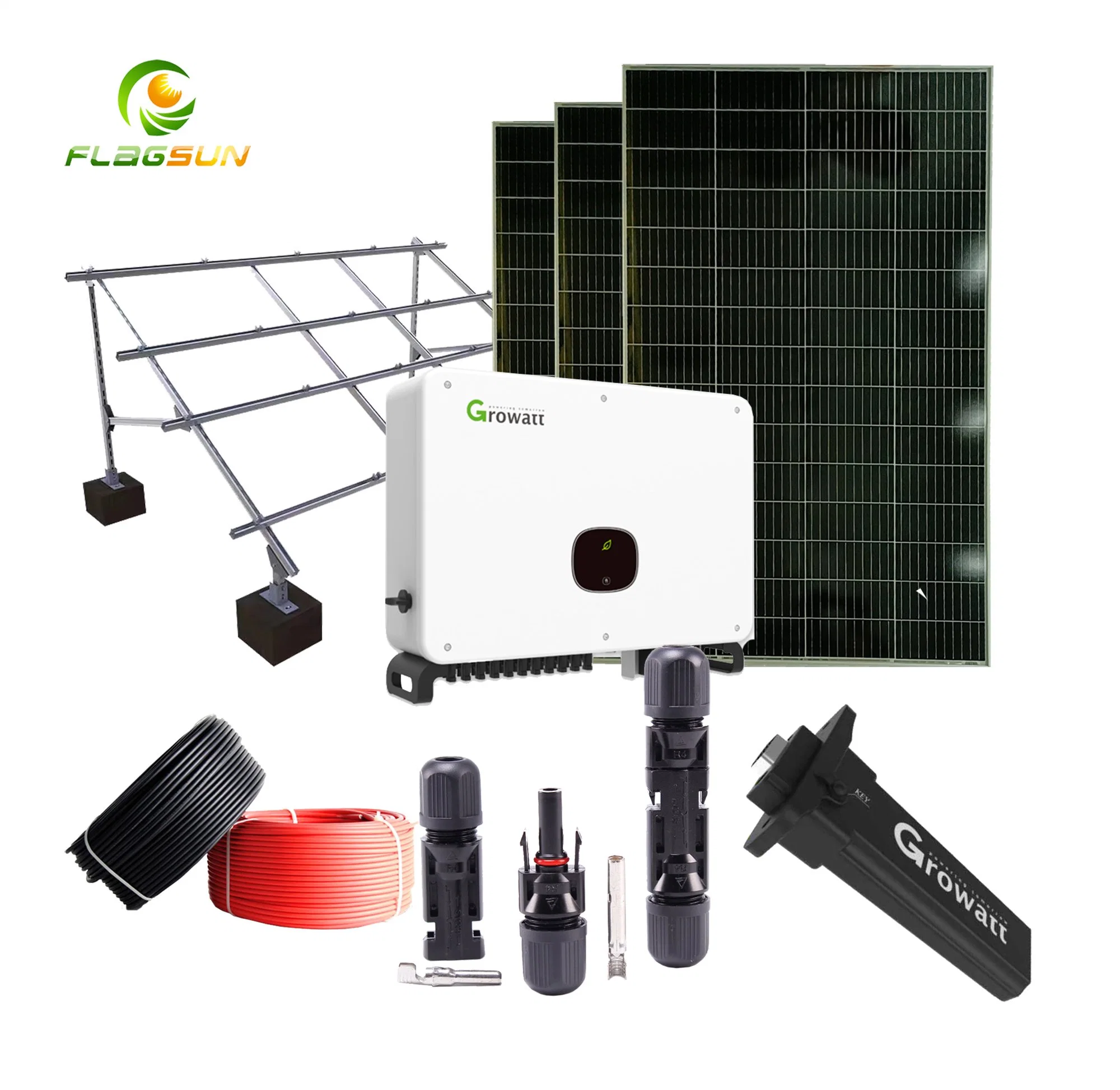 Best Selling 10kw 20kw 30kw off Grid Solar Power System for Home