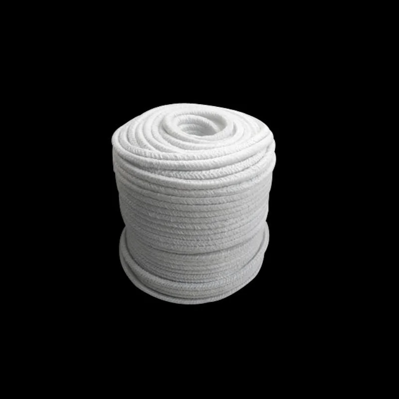 High Strength Thermal Insulation Ceramic Fiber Rope Refractory Material for Furnace Sealing