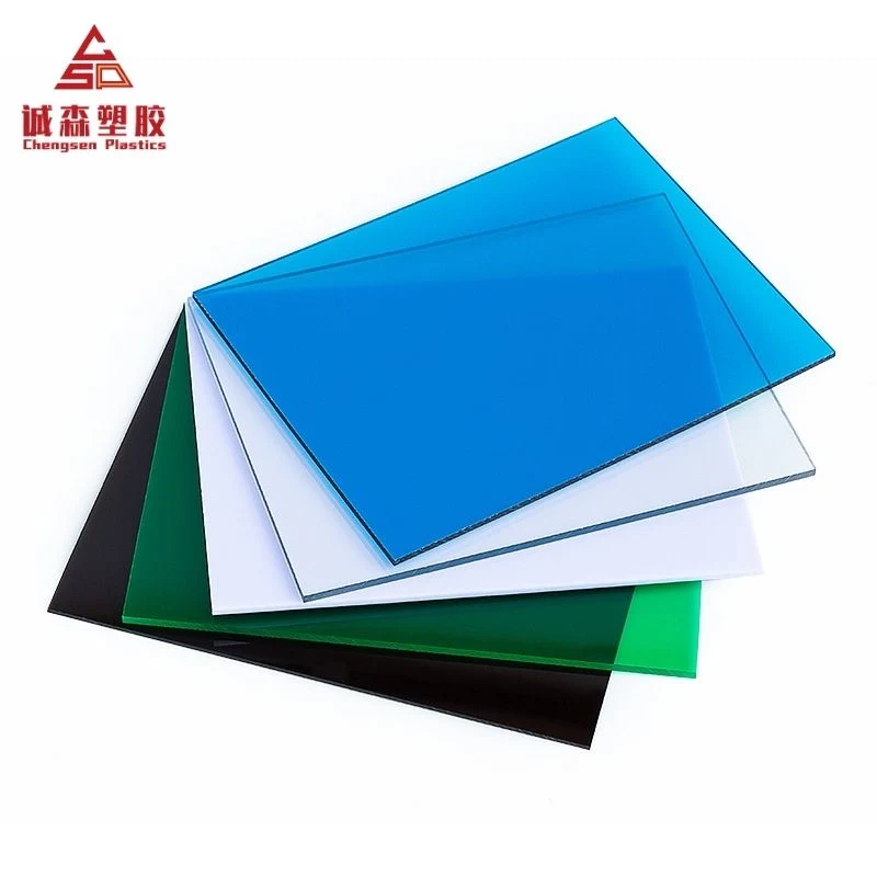 UV Solid Greenhouse Polycarbonate Sheets Roof