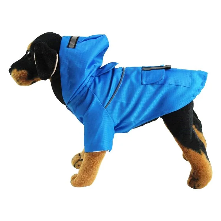 Ropa de mascota Raincoat a medida para perros