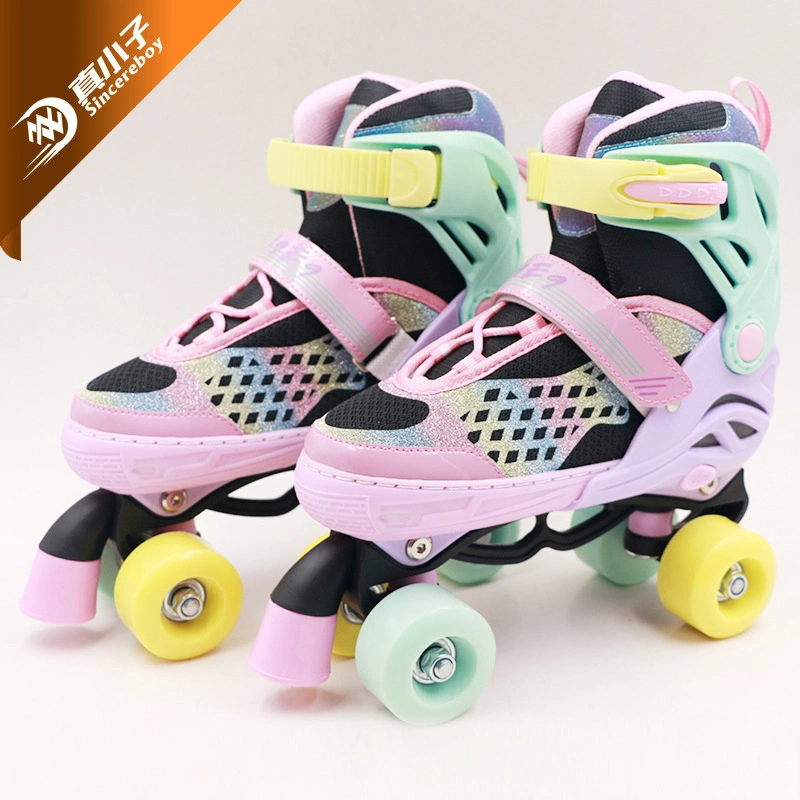 OEM Popular Quad Disco Roller Skate for Children