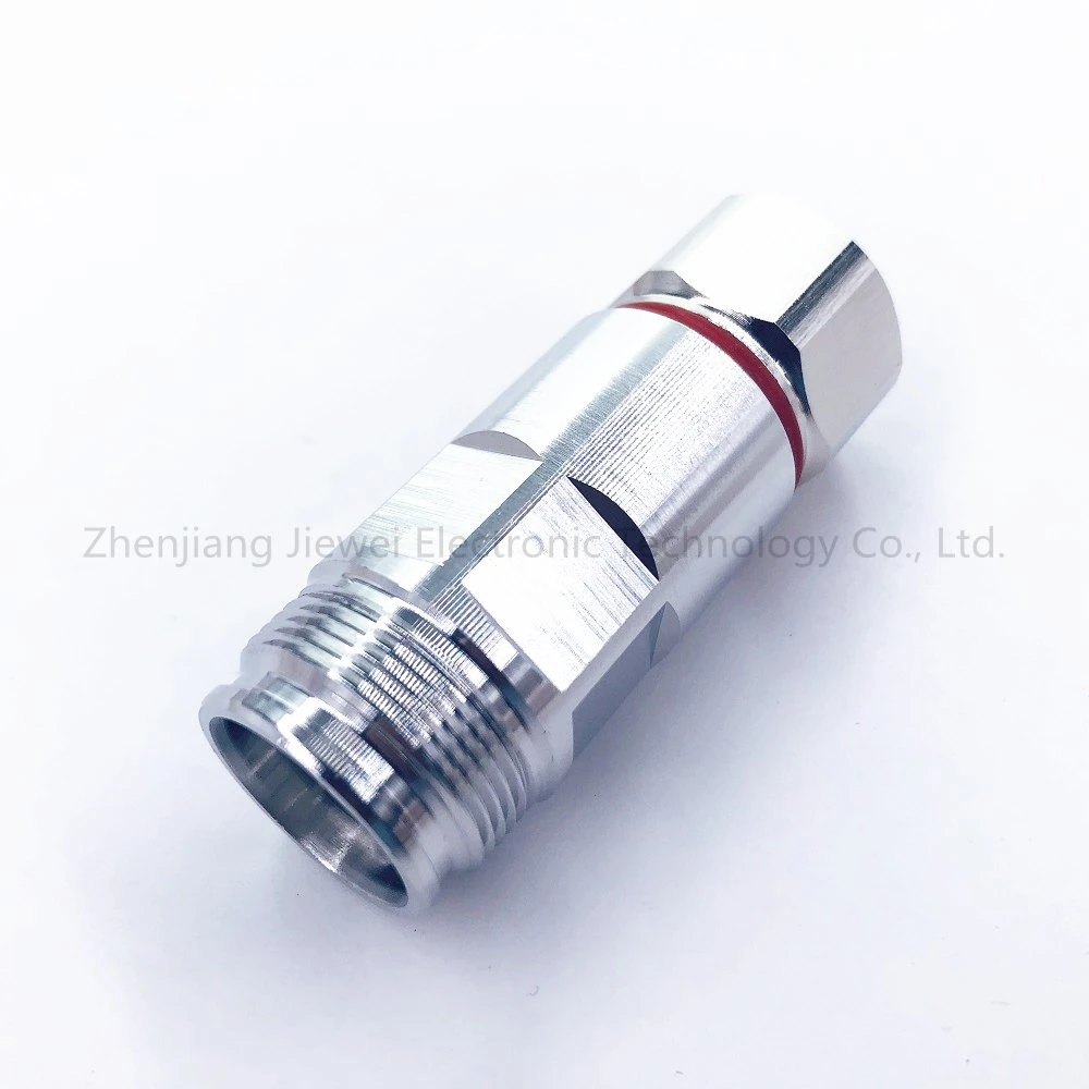 Factory 4.3-10 Female Connector for 1/2 Coaxial Feeder Cable 4.3/10 Female for 1/2 Feeder Cable Ldf4-50A