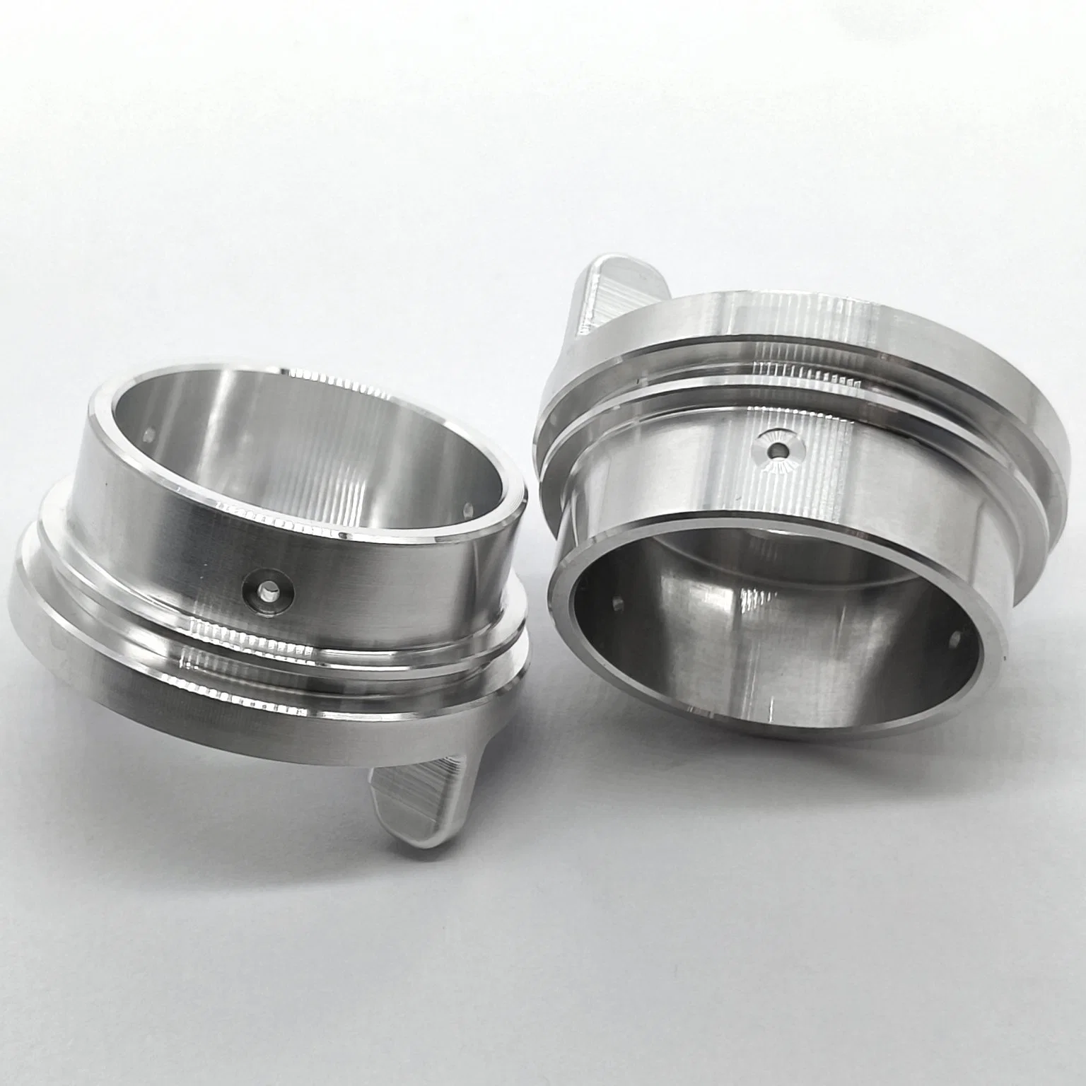 on Time Delivery OEM High Demand Custom CNC Machined Aluminum Parts Al6061 Flange Adaptor Aluminum Machining Service