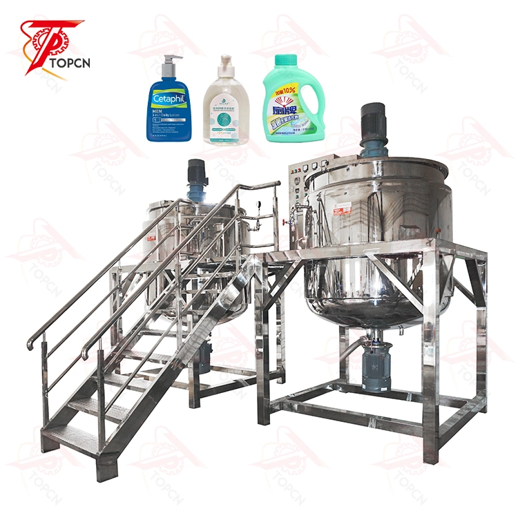 Stainless Steel Electric Chemical Homogenizer Machine Liquid Cream Mixing Tank