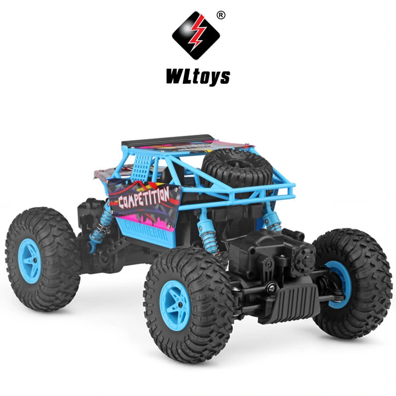 WlToys 18428-C 1/18 Двойные рулев. Передачи RC автомобиль со светодиодом Светлый