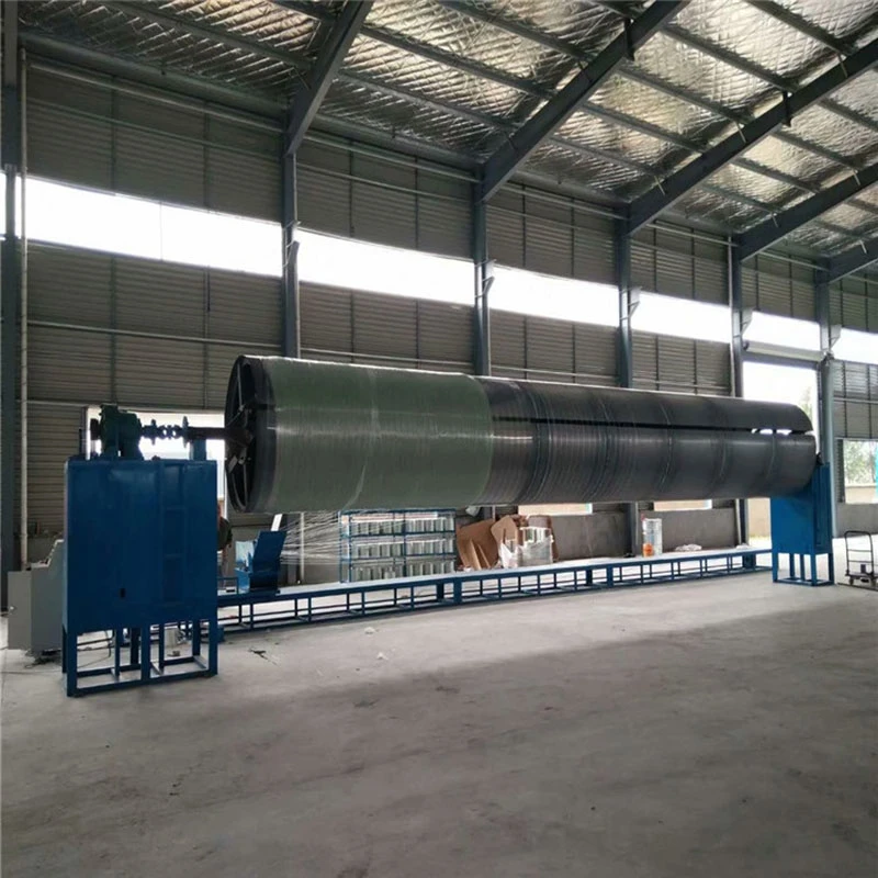 Continuous FRP CNC Cylinders Pipe Making Machine Raw Material FRP/GRP Pipe Winding Machine Production Line