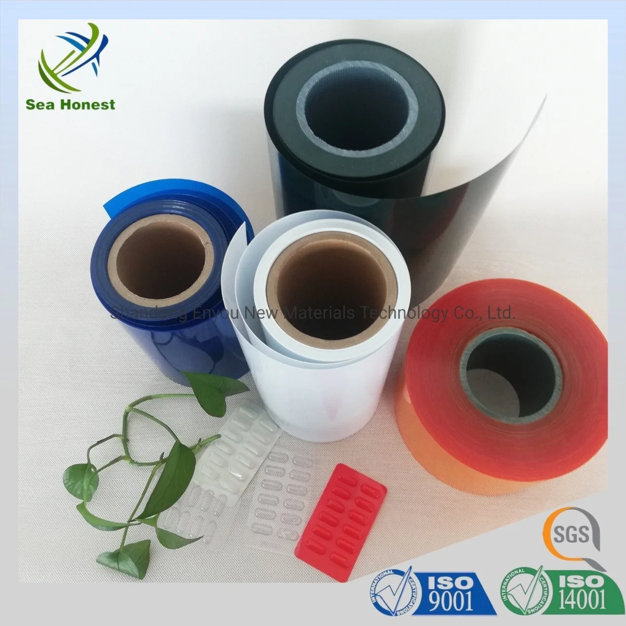 Transparent 250 Micron Rigid PVC Film for Blister Packaging