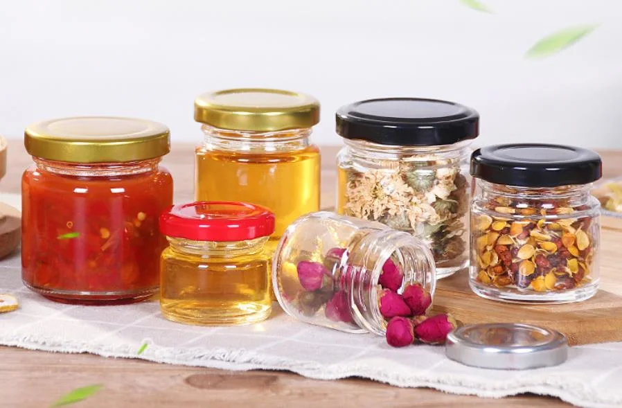 Food Dried Fruit Candy Herbal Tea Jar /Glass Pickles Jam /Sesame Grain Jar/Sealed Glass Bottle