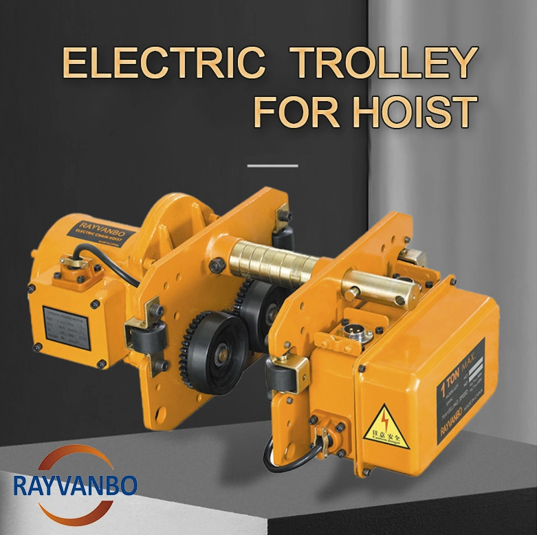 Wholesale/Supplier Price 0.5ton 1ton 3ton 5ton Lndustrial Traveling Chain Hoist Electric Trolley for Workshop