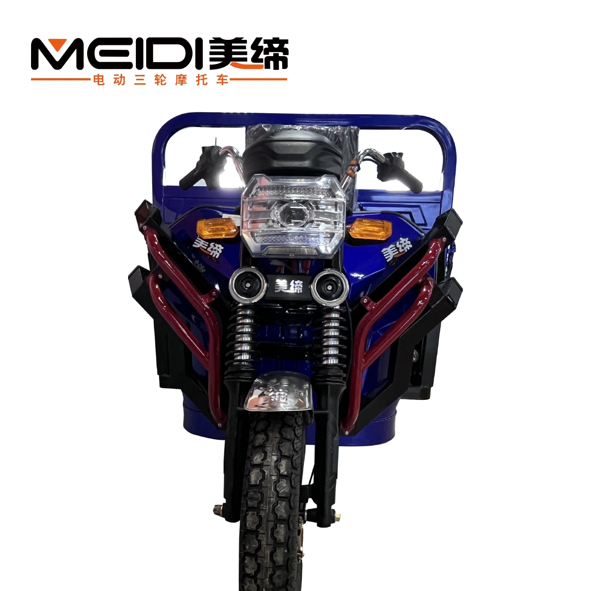 Meidi Reliable Battery Operated Self-Unloading Electric Cargo Tricycles for Transportation