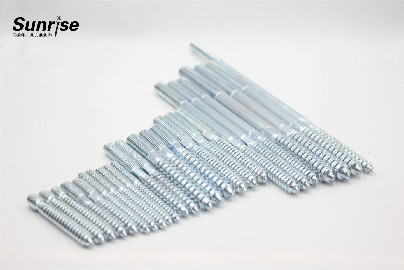 High Strength Stud Bolt Factory Customized Stainless Carbon Steel Double Threaded Stud Bolt