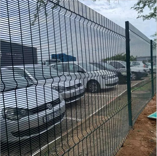 Fio de segurança Fence revestido a pó proteção antisubida fácil de instalar 358 Painel de fence