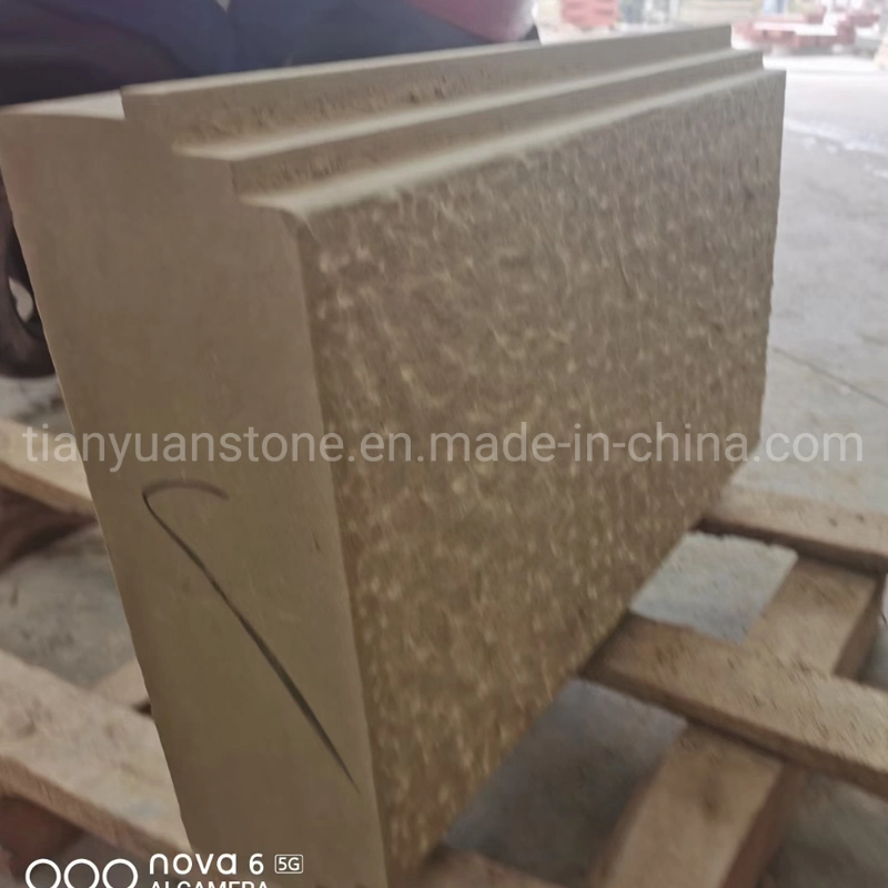 Exterior Wall Cladding Light Beige Yellow Sandstone