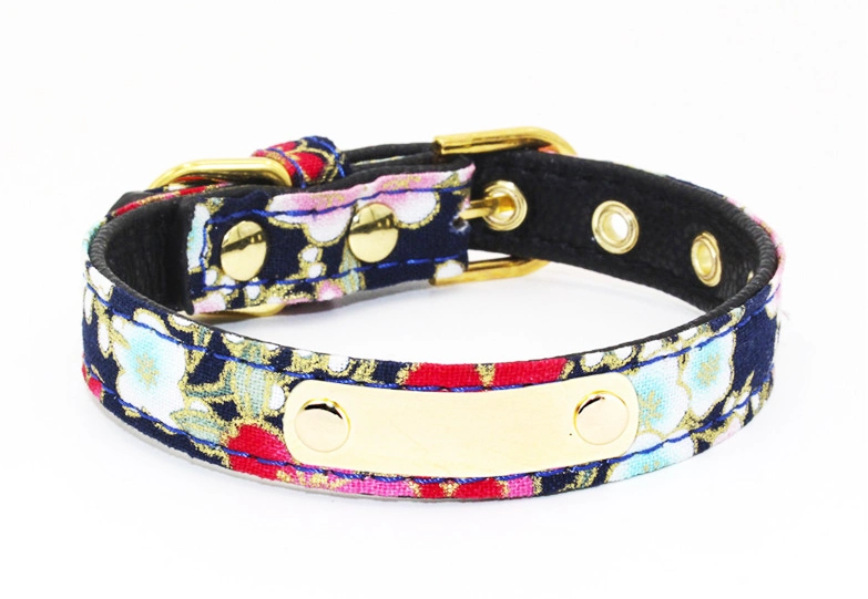 Classics Adjustable Pet Dog Collar, with Laser Inscription