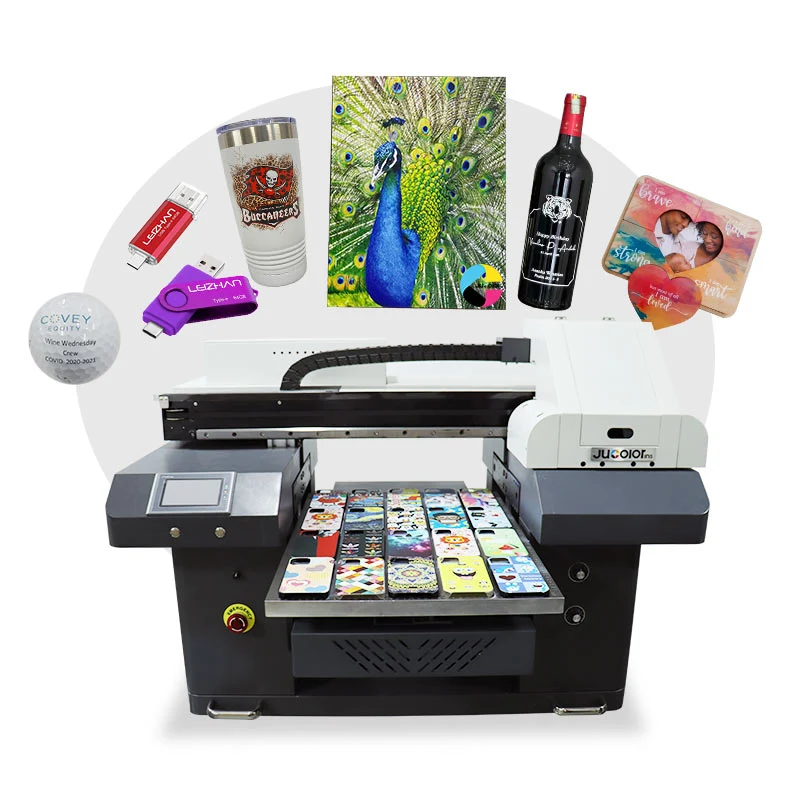 Jucolor Fast Speed High Resolution 4060 UV Printer for Ceramic Bottles