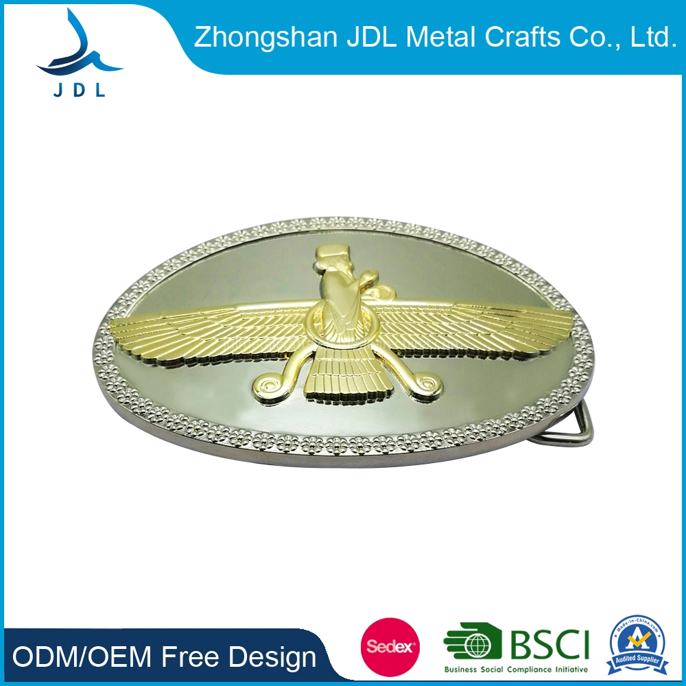 Wholesale/Supplier Custom Made 3D Fashion Logo Webbing Seat Zinc Alloy/Brass/Western Antique Silver Adjustable Metal Pin Belt Buckles for Leather Belt (belt-038)