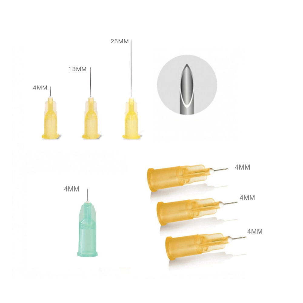 Disposable Medical Beauty Products Mesotherapy Needle Sharp Tip Needle for Injectable Ha Dermal Filler