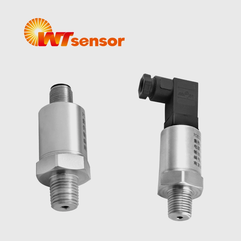 CE Transmisor de presión de China de fábrica de 23,5mm de diámetro máximo de gas de aire del sensor de presión de silicio