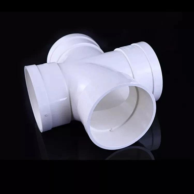 Wholesale/Supplier a Large Number of High-Quality Anti-Corrosion Plastic PVC Cross Joint Pipe Fitting