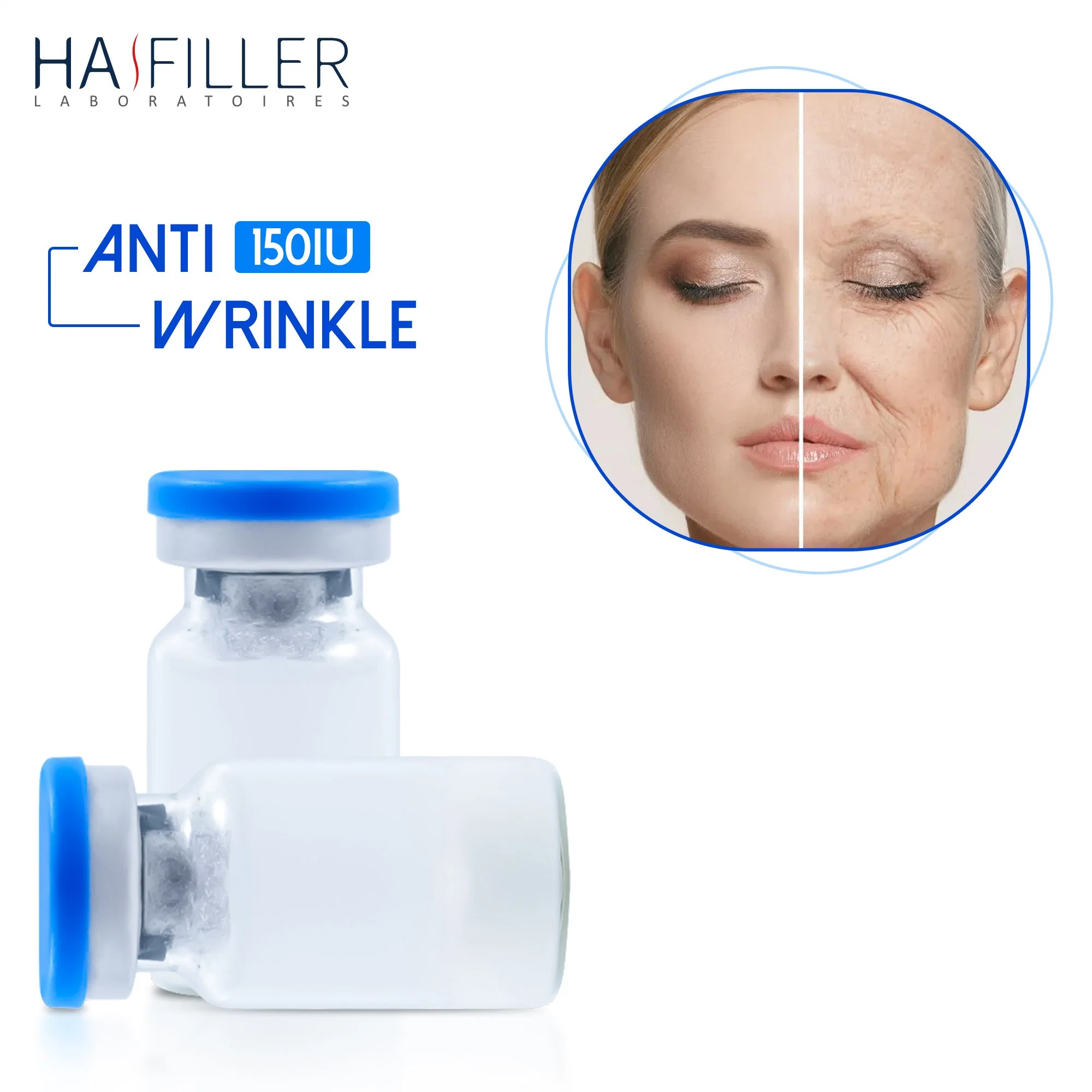 Produits de beauté Hyaluronic acide muscle sous les bras anti Wrinkle Butu Linum Powder100iu 150iu