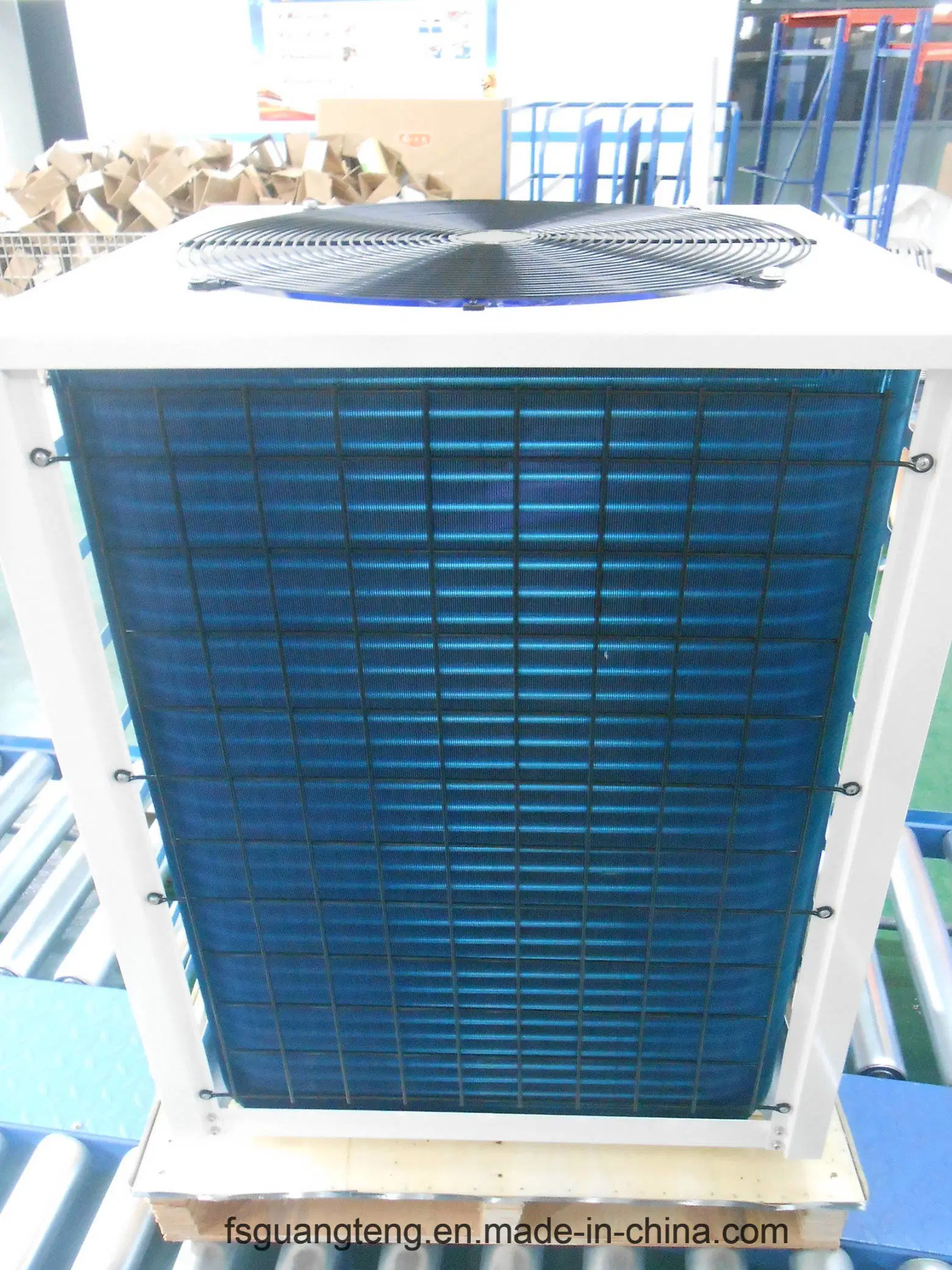 bomba de calor de fonte de ar de poupança de energia Guangteng 12,5kw no aquecedor de água para o prédio comercial Gt-Skr12kp-10
