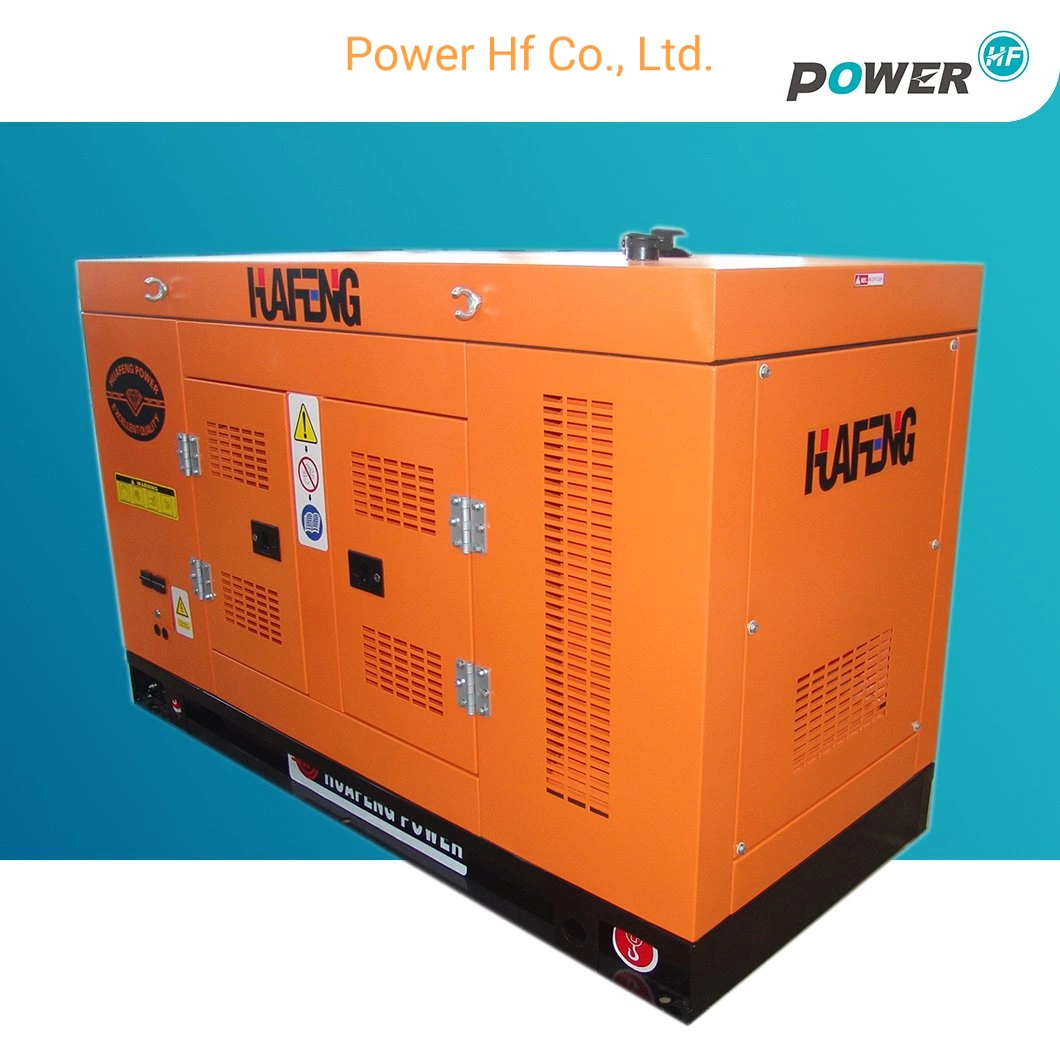 32 Kw 40 kVA 50 Hz 1500 Rpm 3 Phases Water Cooled Silent Canopy Soundproof 8 Hours Fuel Tank Diesel Generator Set with 41 Kw 4 Cylinders Turbocharged Engines