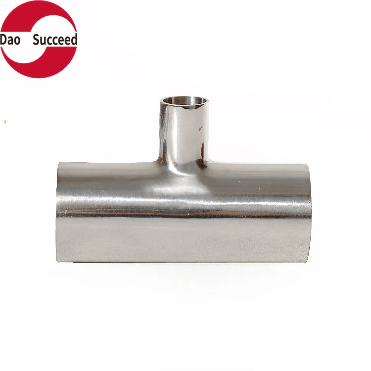 DN125*50-DN300*250 Butt-Weld Plumbing Fittings Polish or Pickling Reducing Tee Stainless Steel