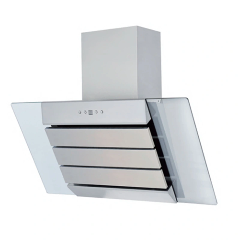 Kitchen Black Color Range Hood with LED Lighting