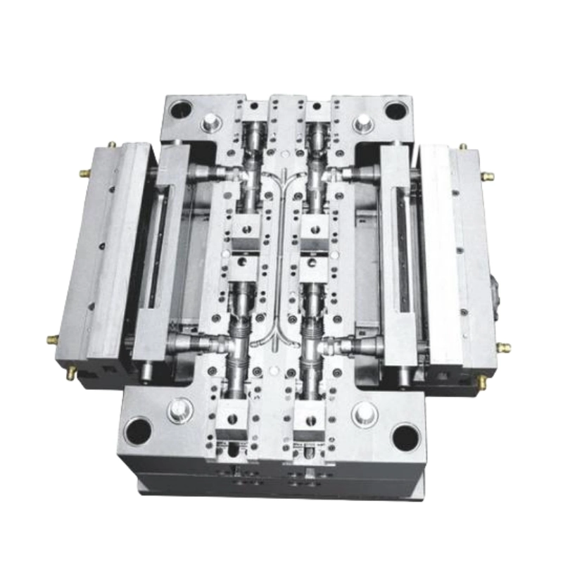 Conception du moule d'injection du connecteur de tube 2/3/4 voies OEM Plastics