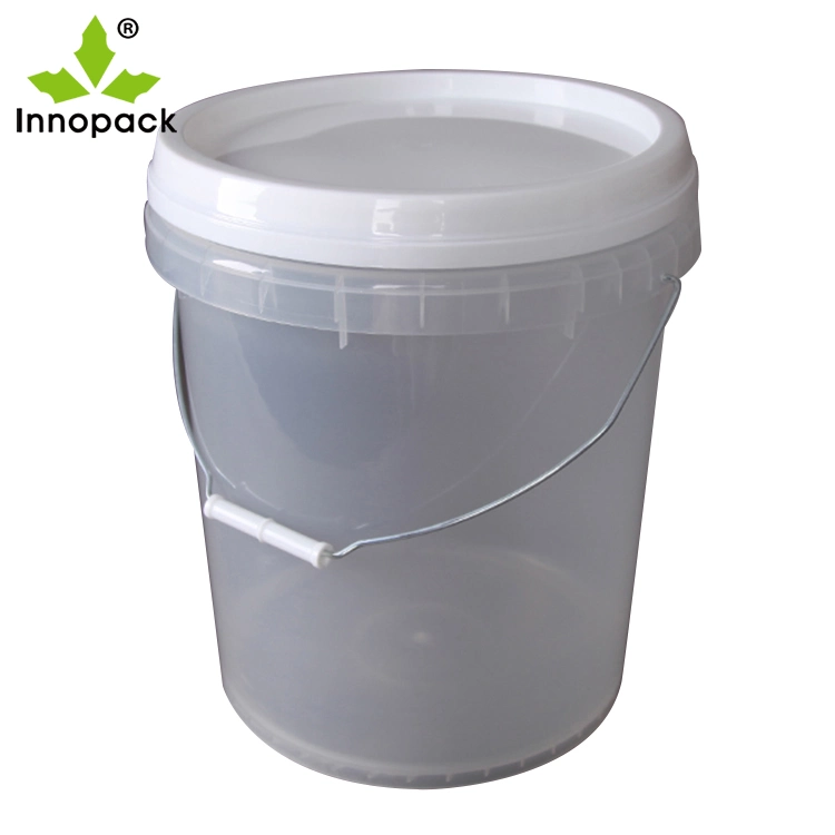 Transparent 20 Litre Bucket Food Storage with Lid