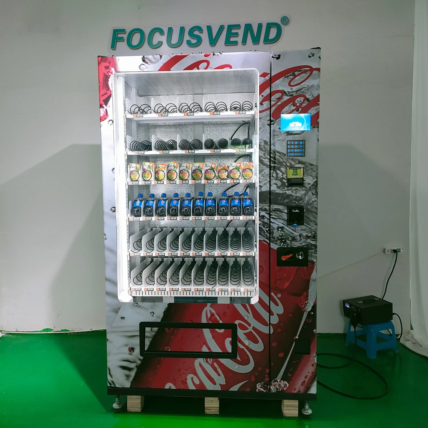 Best Seller Combo Vending Machine für kalte Getränke