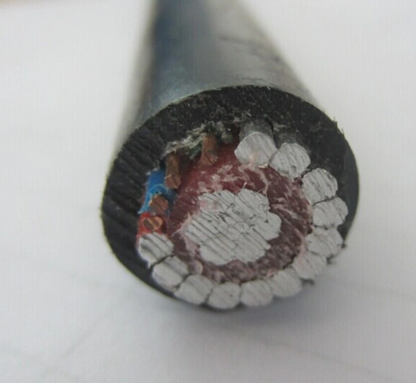 Stranded Hard Drawn Copper Phase Conductor Concentric Aerial Service Connection Cable (SNE)