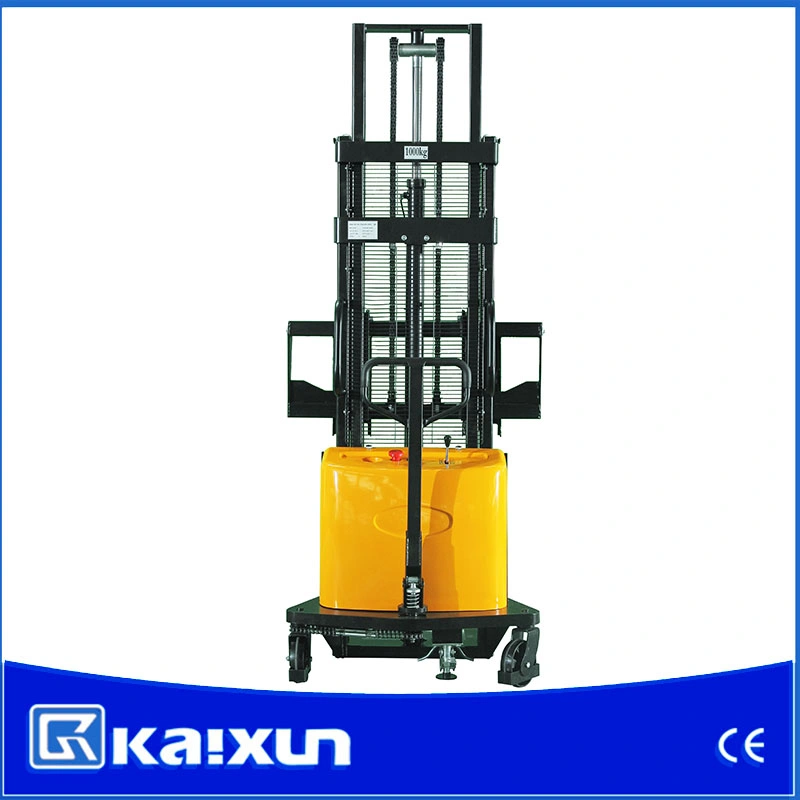 Transport Parts Semi-Electric Hydraulic Pallet Stacker with CE 1000kg 2m