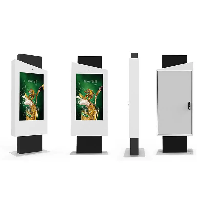 Outdoor Touch Screen 43inch Kiosk Totem Advertising IP65 Digital Signage LCD Display with Windows