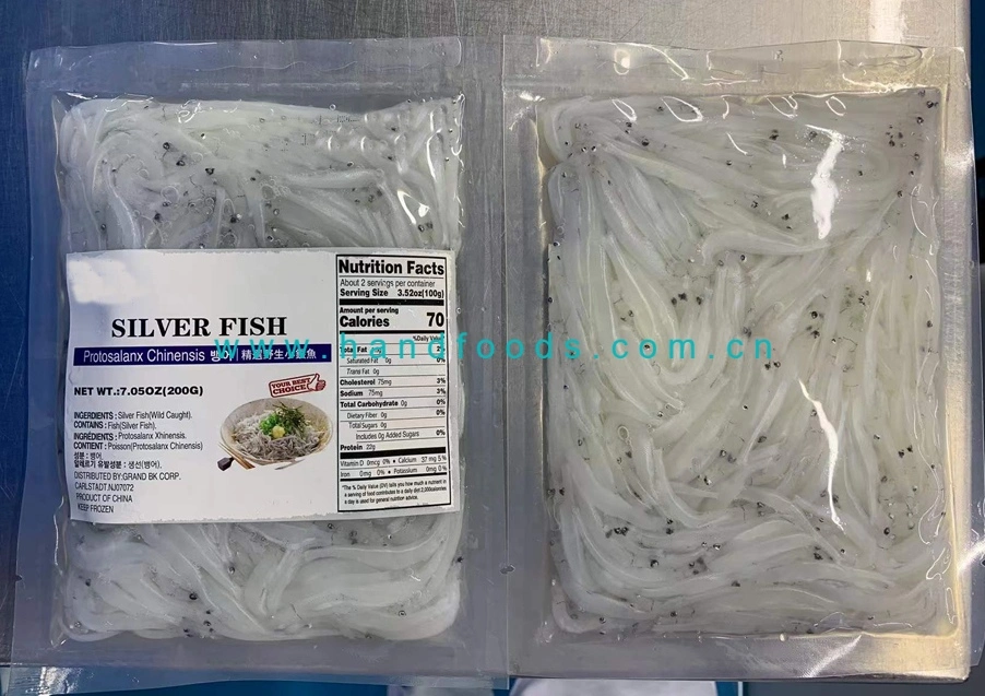 Recommended Top Quality Frozen Small Silver Fish