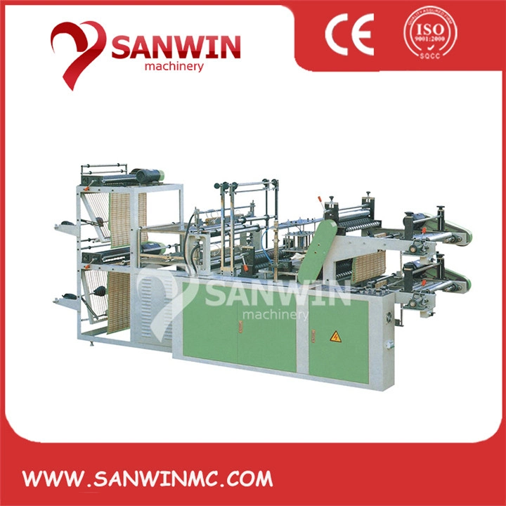 High Speed Roll Plastic T-Shirt Bag Making Machine