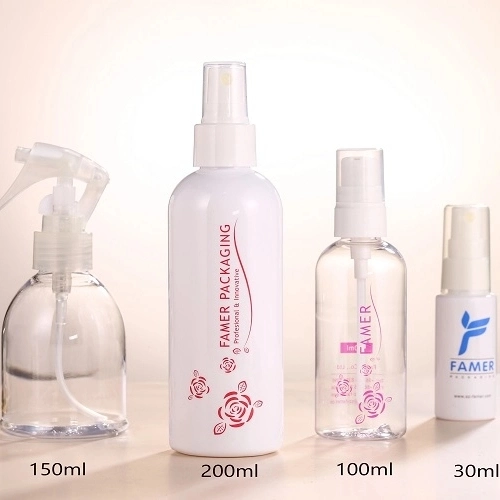 100 Ml 200ml 250 Ml 500ml Pump Bottle Lotion Sprayer for Cosmetics