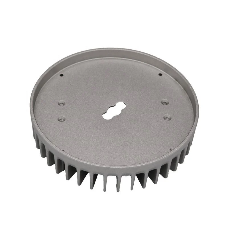 Factory Custom CNC Prototyping Aluminum Profiles Extrusion Radiator LED Heat Sinks Metal Die Casting Parts