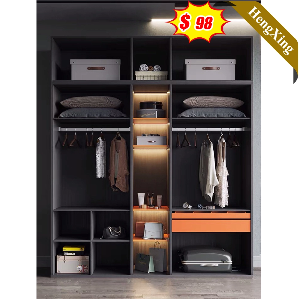 Factory Modern Wardrobe Storage Cabinet Individual Closet Bedroom Furniture Customized