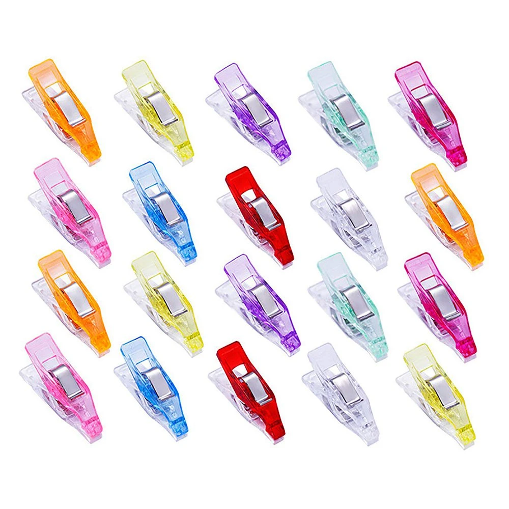 High Quality Quilting Clips Assorted Colors Fabric Clips for Sewing Supplies