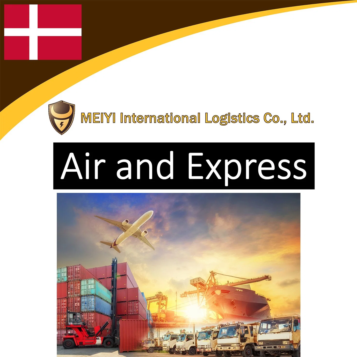 shipping service forwarder shipping to Denmark international express air freight shipping agent logistics freight freight forwarder