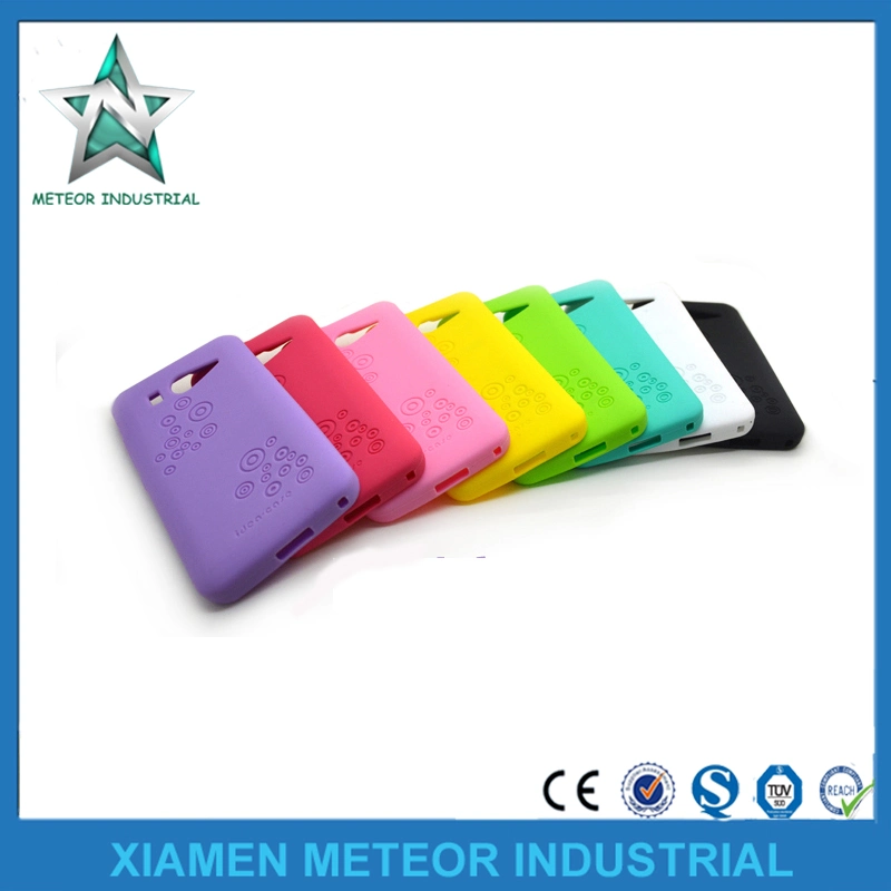 Customized Silicone Rubber Plastic Injection Moulding Silicone Protective Cover for Mobile Phone