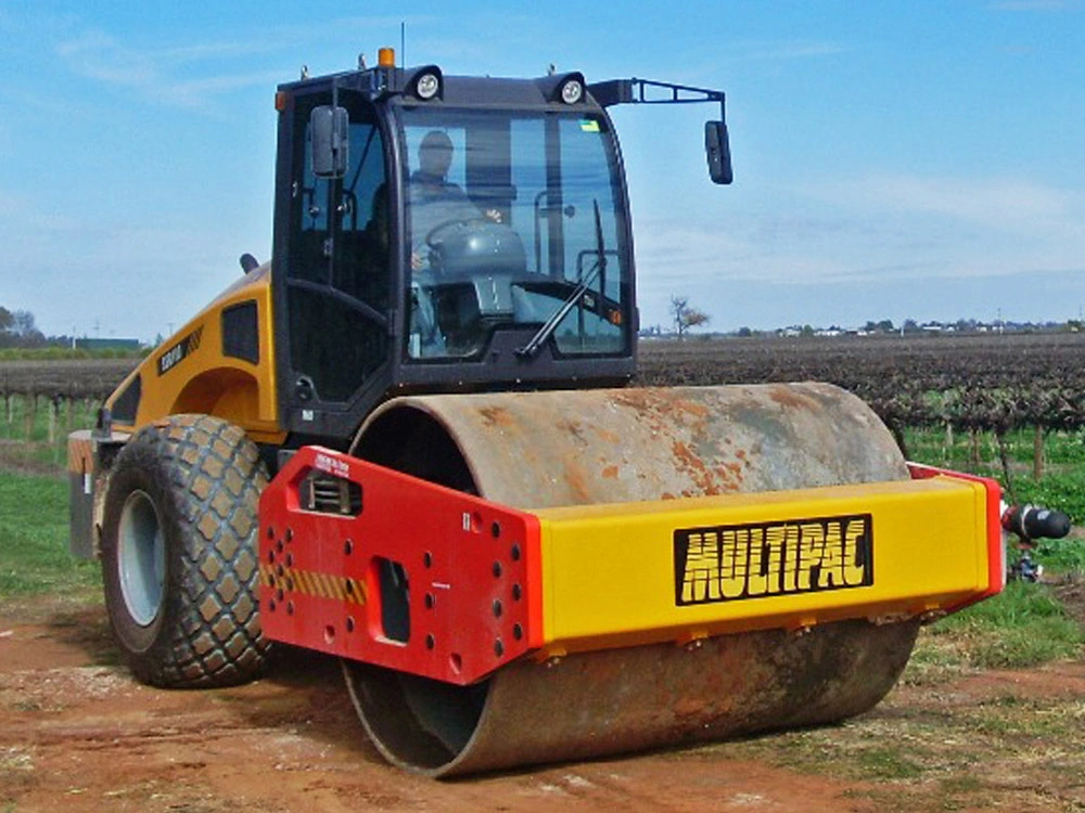 Rouleau de route à tambour simple de 14 tonnes à 2 roues SSR140AC-8h