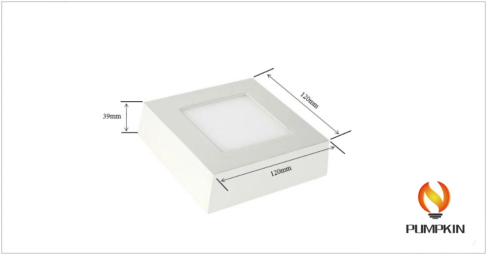 Squire voyant de panneau à LED 3W/6W/9W/12W/18W/24W d'éclairage LED